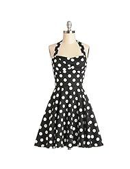 Sexy Cocktail Full-Skirt Cotton/Elastane Dots Print Evening Dress/Prom Dress/Wedding Party Dress 