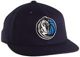 NBA Men's Dallas Mavericks Flat Brim Flex Hat - Tu33Z, Large/X-Large , Team Color , Dark Navy