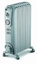 De'Longhi Dragon 3 TRD0820T Electric Oil Filled Radiator with Timer, 2kW