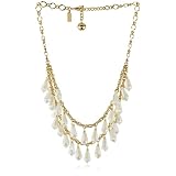 Kate Spade New York Shimmer Cream Short Neckla