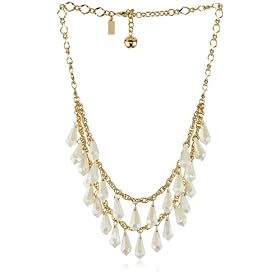 Kate Spade New York Shimmer Cream Short Necklace