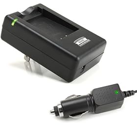 PRO SERIES AC & DC Nikon MH-61 Equivalent EN-EL5 Battery Charger for select Nikon Coolpix and P500 , P510 Series Cameras