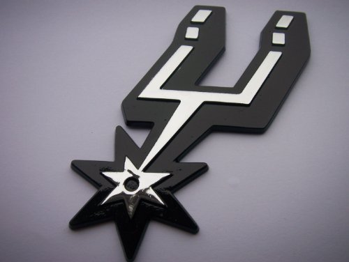 San Antonio Spurs Ultra Premium Metal Car Emblem