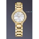 Ebel Beluga Mini Diamond Gold 26mm Watch - Mother of Pearl Dial, Gold Bracelet 1215871 by Ebel