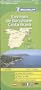Carte ZOOM Environs de Barcelone, Costa Brava