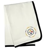 PITTSBURGH STEELERS NFL Baby Cotton Receiving Blanket 24" by 36"