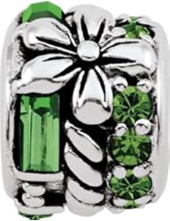 Persona Oasis in Green Charm fits Pandora, Troll & Chamilia European Charm Bracelets