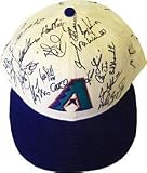 1998 Arizona Diamondbacks Autographed Arizona Diamondbacks Hat - Autographed MLB Helmets and Hats