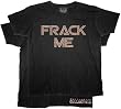 BattleStar Gallactica FRACK ME Black Mens T-Shirt Tee