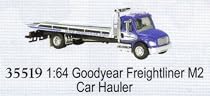 Speccast Goodyear Tire Freightliner M2 Rollback Car Hauler Truck Diecast Collectible