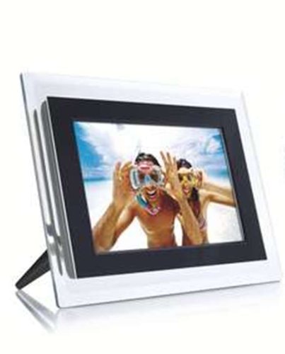 Philips 6.5-Inch Digital Photo Frame (Clear & Black)