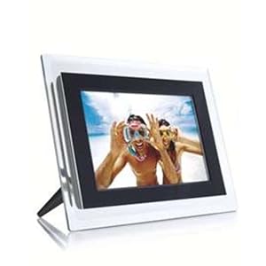 Philips 7-Inch Digital Photo Frame (Clear & Black)