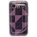 TPU-Cases Pink GeoTPU Flexible TPU Skin Cover Phone Case for HTC Droid Incredible 2 (Verizon) & Incredible S [TPU-Cases Retail Packaging]