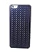 iPhone 6 6S Wallet Case -Egrace Purse Case PU Leather Woven Zipper Case Protective Detachable TPU Shell Magnetic Slim Cover Card Holder Wrist Strap for iPhone 6 6s(4.7) (2015) (Woven Black)