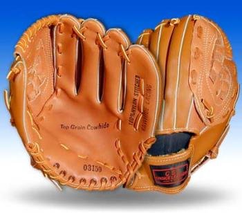 Tan 12-inch Fielders Glove Left Hand)