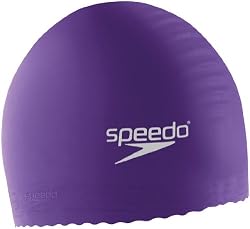 Speedo Youth Solid Latex Swim Cap