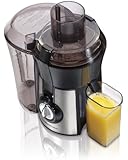 Hamilton Beach Juice Extractor, Big Mouth, Metallic (67608A)