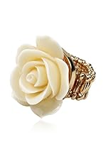 Amrita Singh Anillo Versailles Floral Nácar