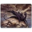 Ultra Pro The Magic the Gathering (MTG) Ciruelos' Dragon Playmat - Limited Edition (Black)