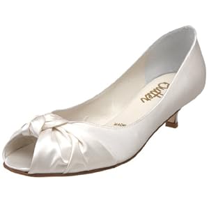 Buy Butter Ladies Bloom Peep-Toe Kitten Heel