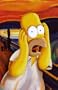 The Simpsons - Homer Scream Poster Print, 24x36