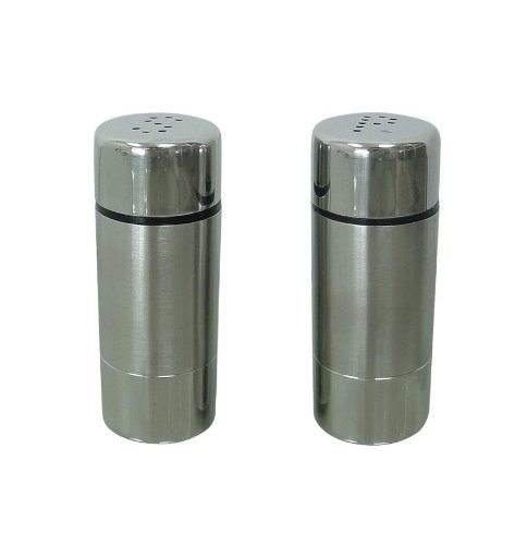Zeller 27250 Salz / Pfefferstreuer-Set, 2-teilig, Edelstahl &oslash; 3 x 7.5 cm Preisvergleich