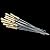 12Pcs BBQ Barbecue Skewer Grill Kabob Kebab Stick Flat Needle