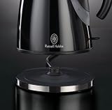 picture of Russell Hobbs 14590 Stylis Kettle in Black Gloss Classic Design, 1.7 L