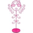 Jewelry Stand Holder Organizer Necklaces Bracelets Rings Stylish Girl Hot Pink