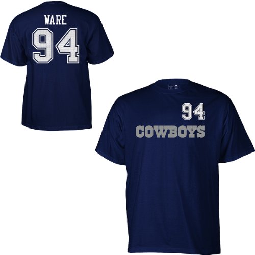 Dallas Cowboys DeMarcus Ware Youth (8-20) Name & Number T-Shirt Small