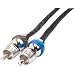 Scosche HeXaDMM HeXaD Y-Cable Twisted Rca With Metal Barrels, 2 Male 1 Female