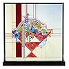 Frank Lloyd Wright May Basket Stained Glass