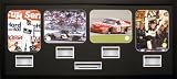 Dale & Dale Jr. Earnhardt Uns Dynasty 4 Photo Collage Plaque
