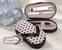 """She'll Soon See Her Feet Again!"" Five Piece Pedicure Set with Matching Tag"