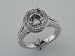 Ladies 14KW Diamond Engagement Ring