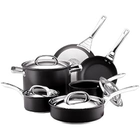 Buy Circulon Infinite Hard Anodized Nonstick 10-Piece Cookware Set