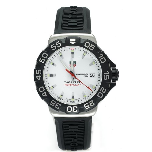 TAG Heuer Mens WAH1111BT0714 Formula 1 Rubber Strap Watch