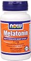 NOW Foods Melatonin 3mg Chewable, 180-Lozenges