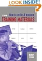 How to Write and Prepare Training Materials