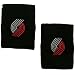 adidas Portland Trail Blazers Black Team Logo Wrist Sweatband