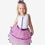 Tutu Moi Little Girls Emma Mauve Tutu Outfit Set 6-7