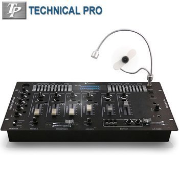 TECHNICAL PRO 4 CHANNEL DIGITAL PRE-AMP MIXER