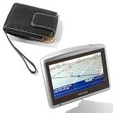 TomTom ONE XL 4.3 GPS Navigation System w/ Leather Case