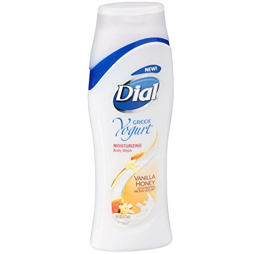 Dial Bodywash Body Wash Yogurt Vanilla Honey 16 oz - 6 Pack