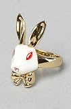 Disney Couture Jewelry The Alice in Wonderland Rabbit Ring,Jewelry for Women