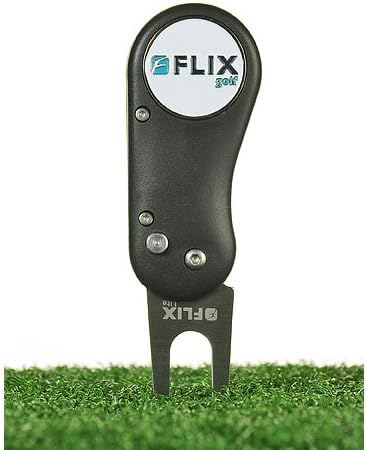 Flix Lite Automatic Opening Golf Divot Tool & Ball Marker