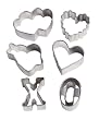 Wilton Valentine's 6 Piece Mini Cutter Set