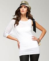 Sheer Striped Tunic