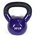 J Fit 20-Pound Premium Vinyl Kettlebell