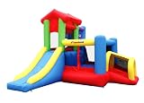 Inflatable drinking water Slides:Bounceland Cubby membership Bounce home with 35mm slides - Blue/ Red/ Green